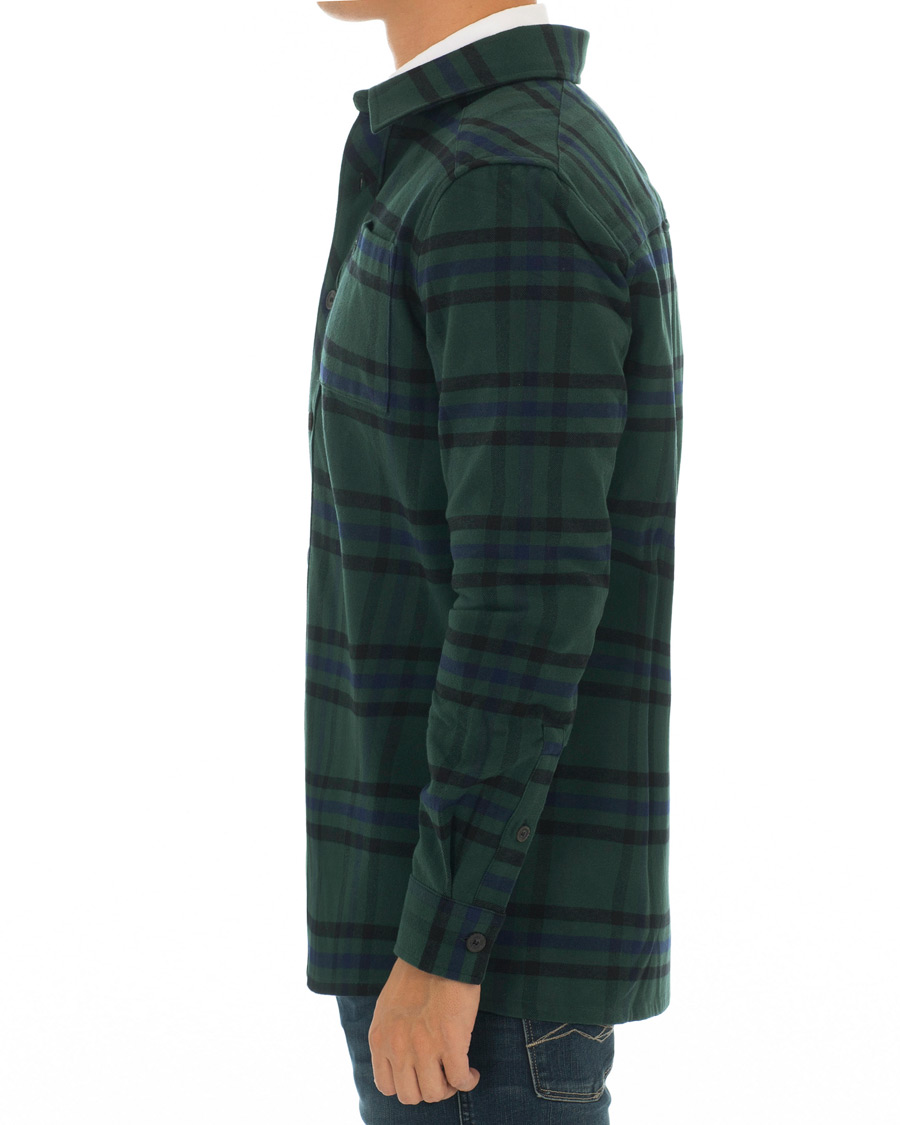 Herr | Skjortor | Lyle & Scott | Tartan Overshirt Jade Green