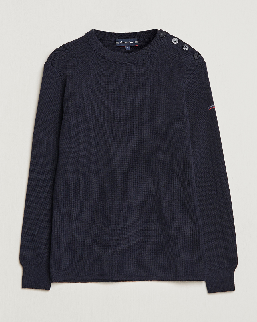 Herr |  | Armor-lux | Pull Fouesnant Sweater Navy