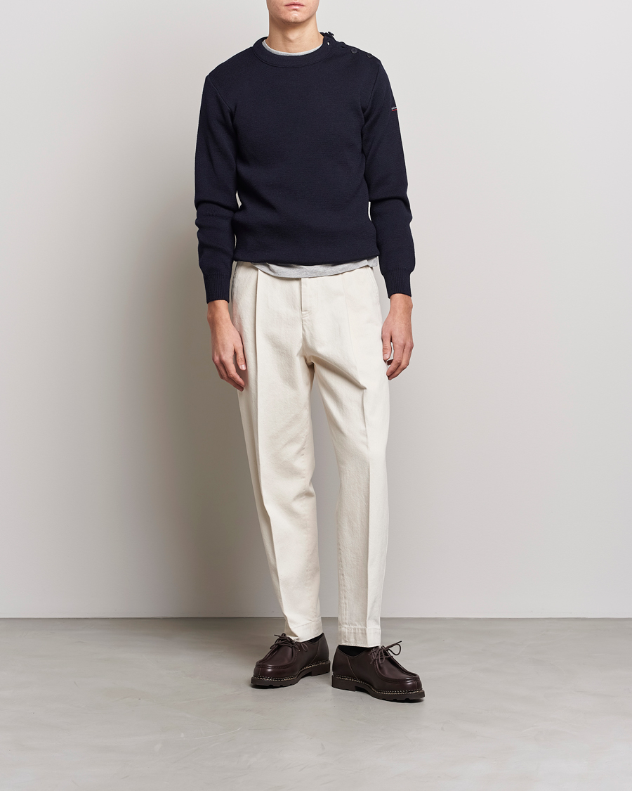 Herr | Tröjor | Armor-lux | Pull Fouesnant Sweater Navy