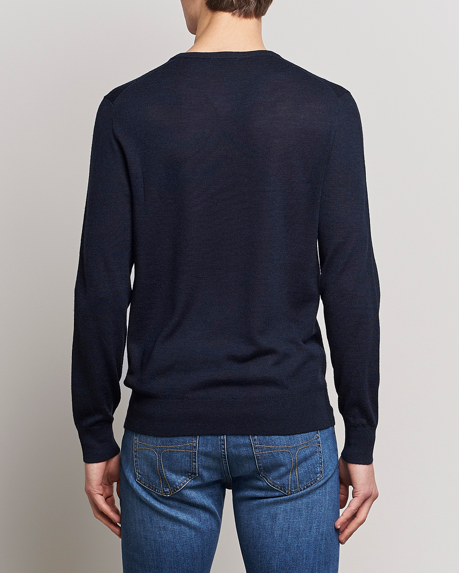 Herr | Tröjor | Tiger of Sweden | Nichols Crew Neck Pullover Navy
