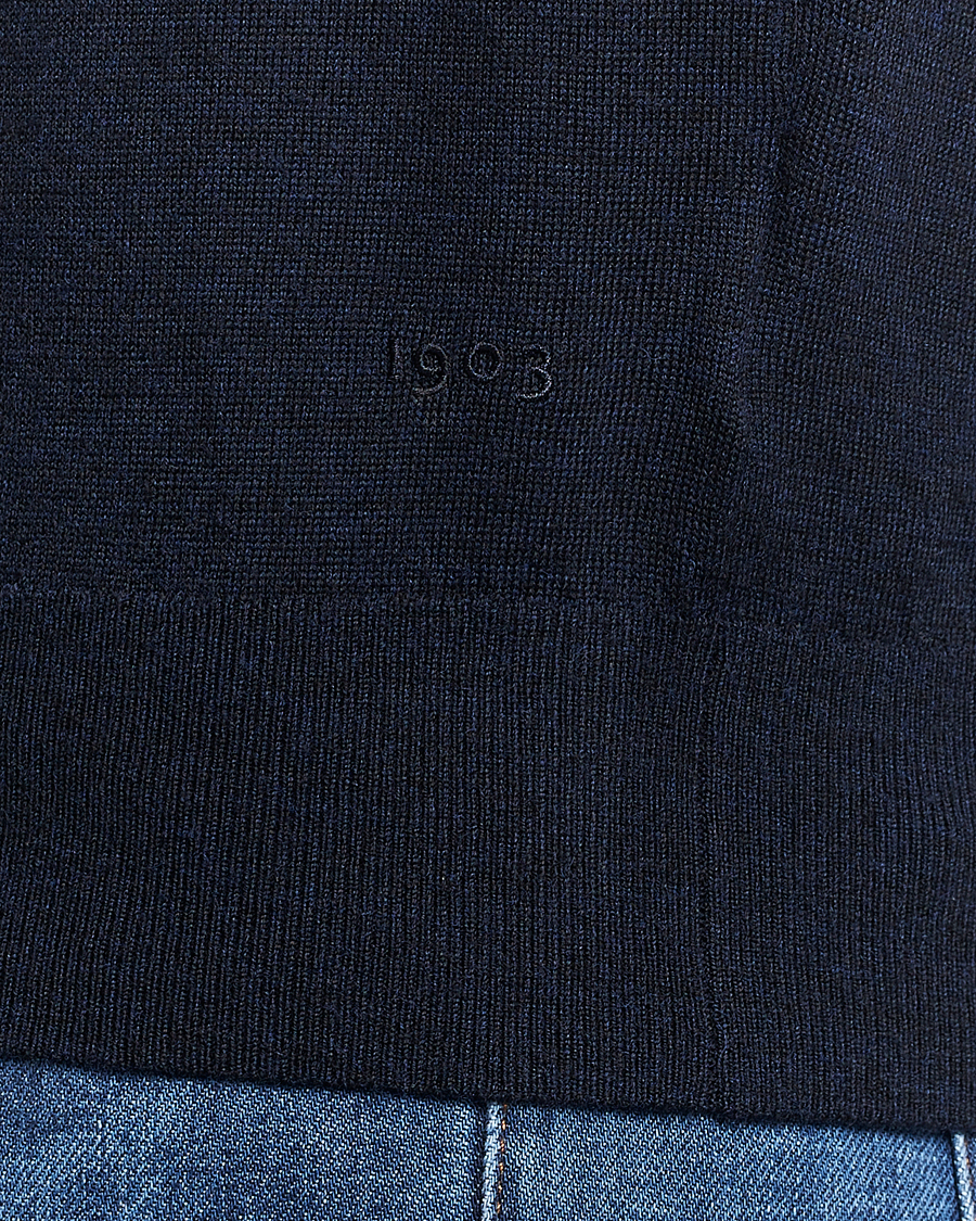 Herr | Tröjor | Tiger of Sweden | Nichols Crew Neck Pullover Navy