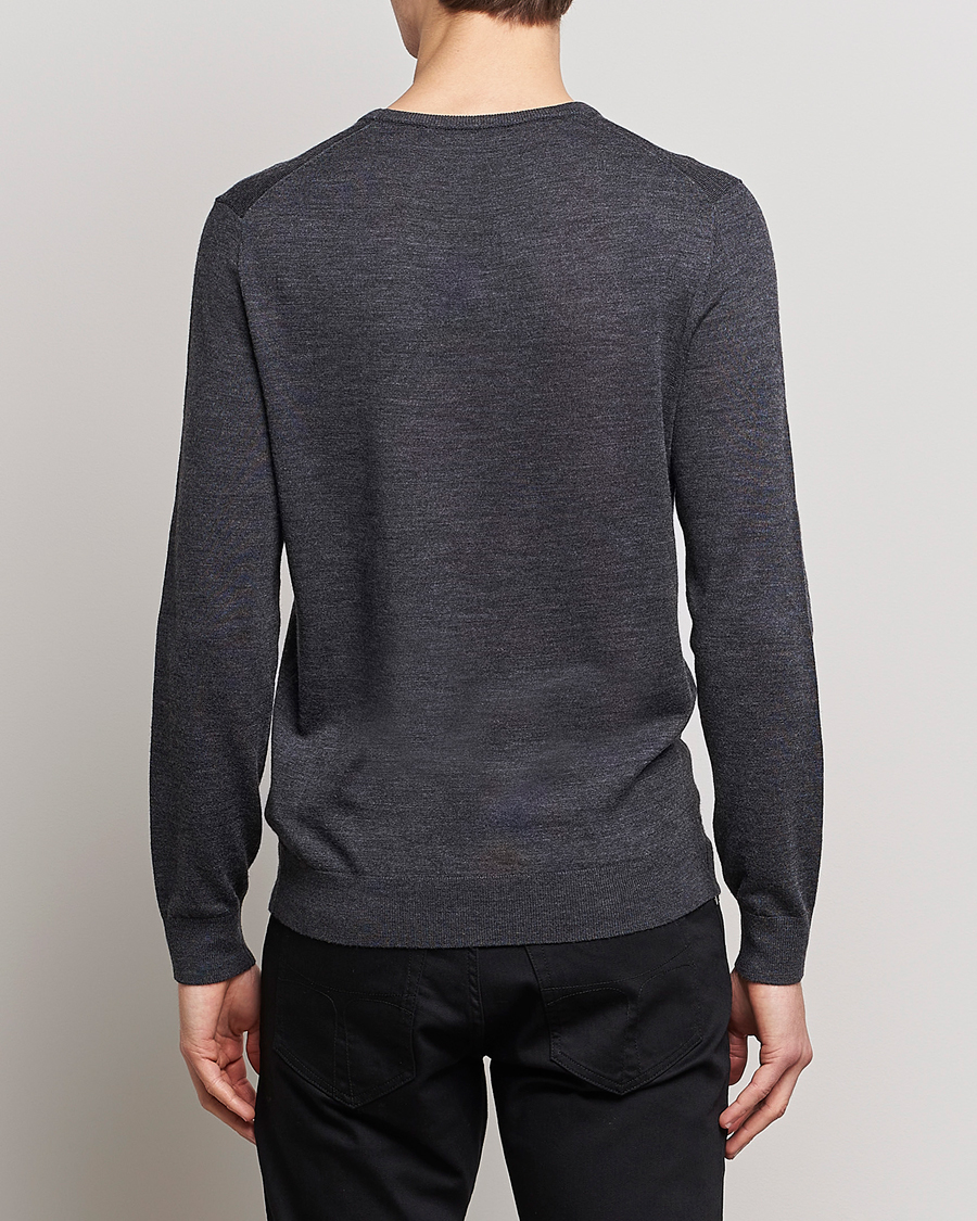 Herr | Tröjor | Tiger of Sweden | Nichols Crew Neck Pullover Grey