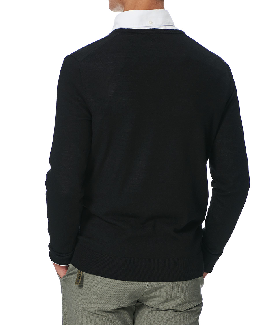 Herr | Tröjor | Tiger of Sweden | Rael V-Neck Pullover Black