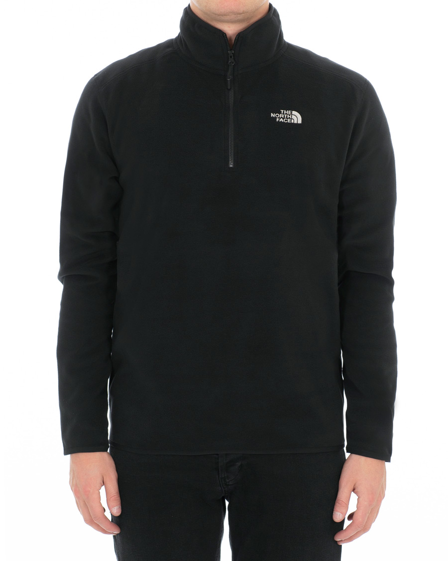 Herr | Tröjor | The North Face | 100 Glacier 1/4 Zip Fleece TNF Black