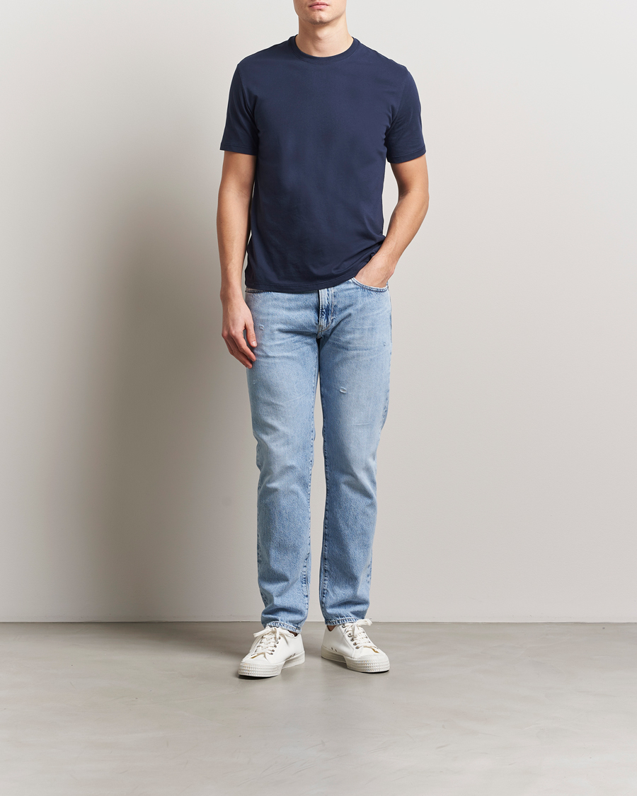 Herr | T-Shirts | Levi's | 2-Pack Crew Neck T-Shirt Navy/White