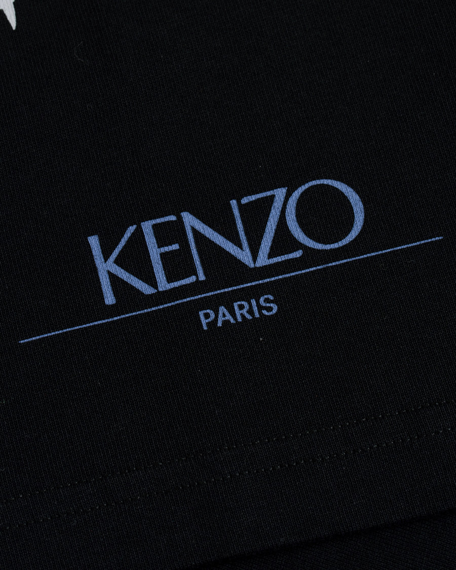 Herr | T-Shirts | KENZO | Double Tiger T-shirt Black