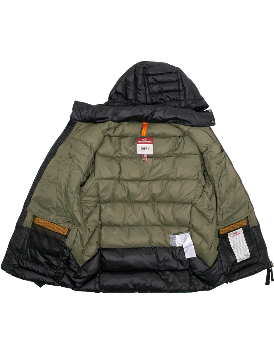 Herr | Jackor | Parajumpers | Greg High Gloss Down Jacket Black