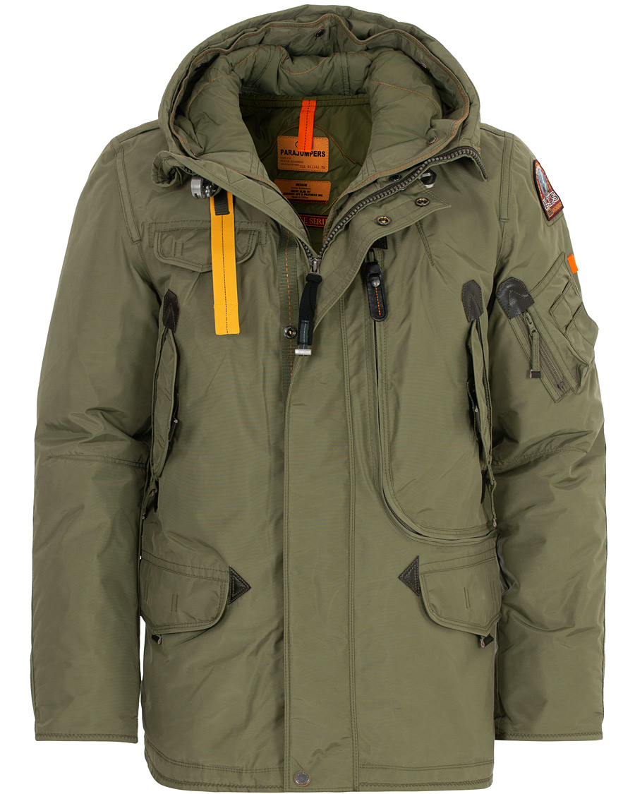 Herr | Jackor | Parajumpers | Right Hand Base No Fur Parka Military