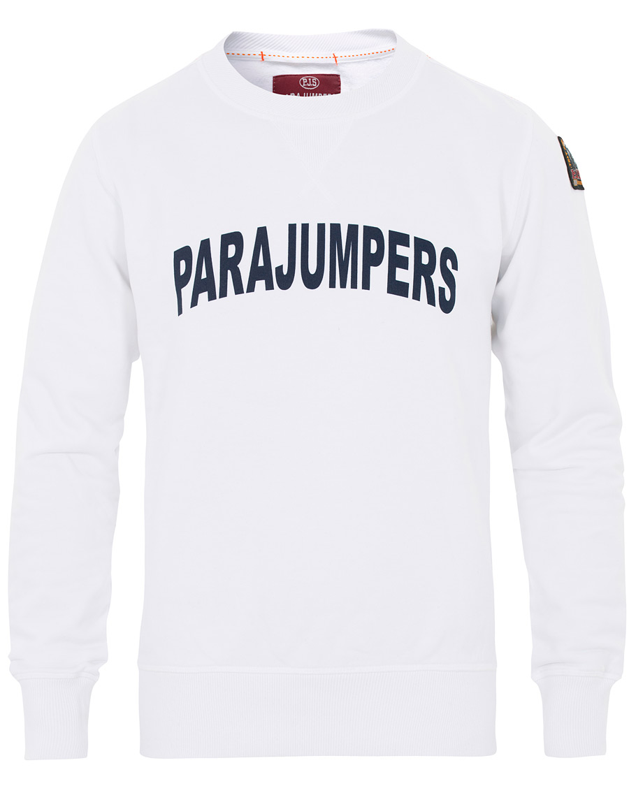 Herr | Tröjor | Parajumpers | Caleb Crew Neck Sweatshirts Off White