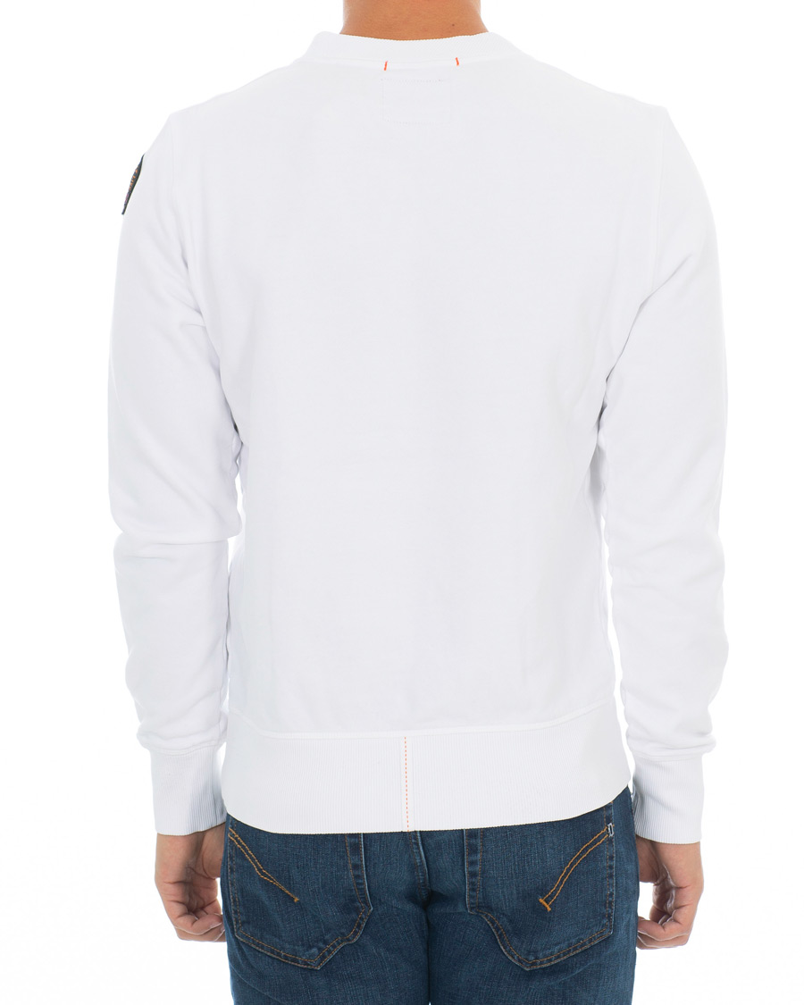 Herr | Tröjor | Parajumpers | Caleb Crew Neck Sweatshirts Off White
