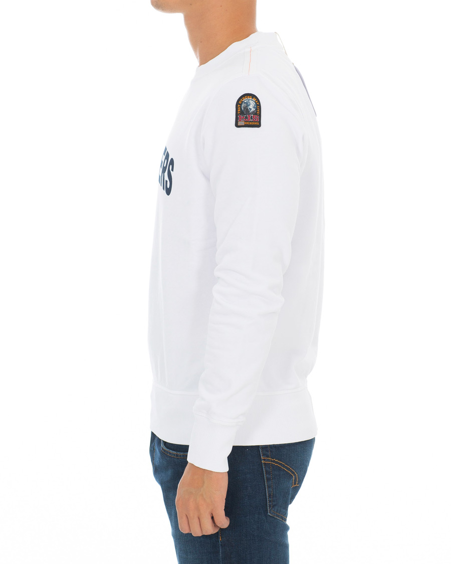 Herr | Tröjor | Parajumpers | Caleb Crew Neck Sweatshirts Off White