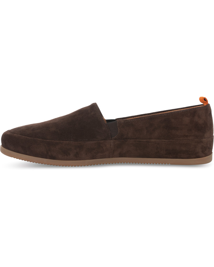 Herr | Mulo Sherling Lined Slipper Dark Brown Suede | MULO | Sherling Lined Slipper Dark Brown Suede