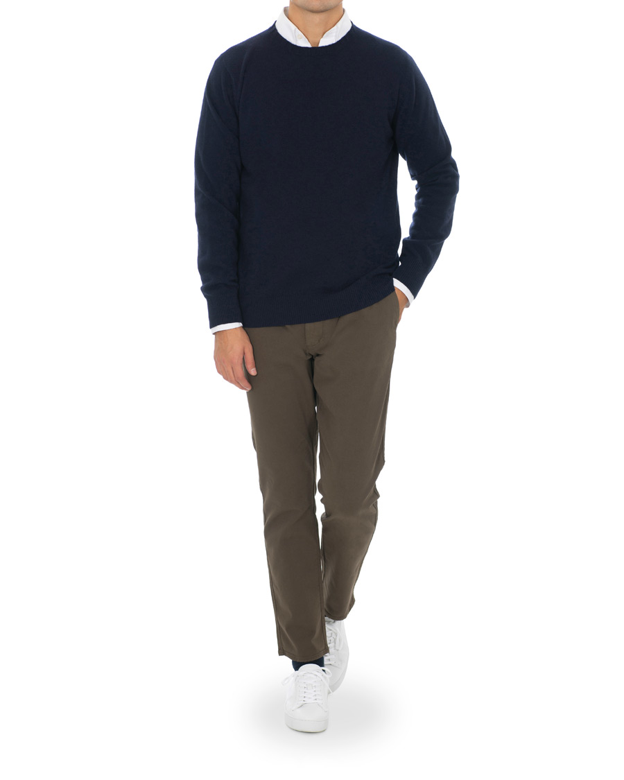 Herr | Byxor | Tiger of Sweden Jeans | River Stretch Pants Timber Brown