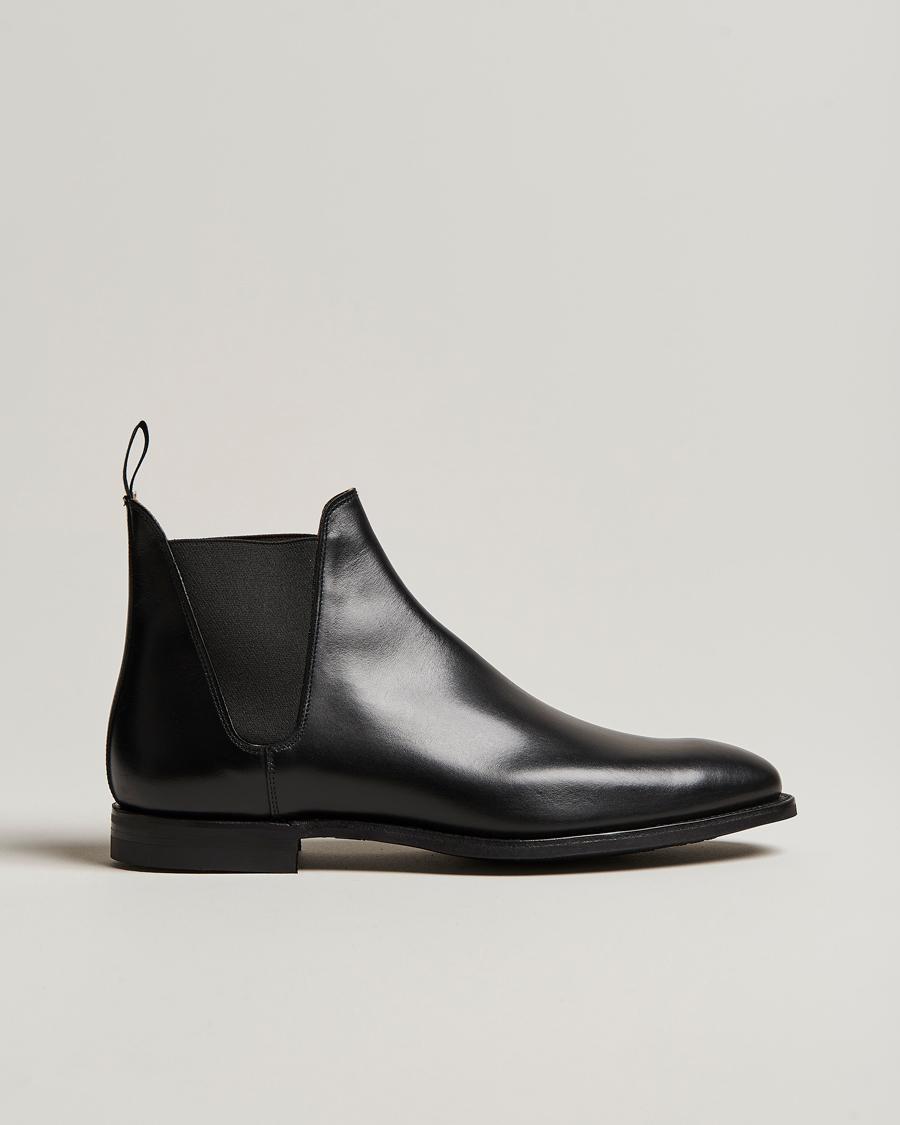 Herr | | Crockett & Jones | Chelsea 8 City Sole Black Calf