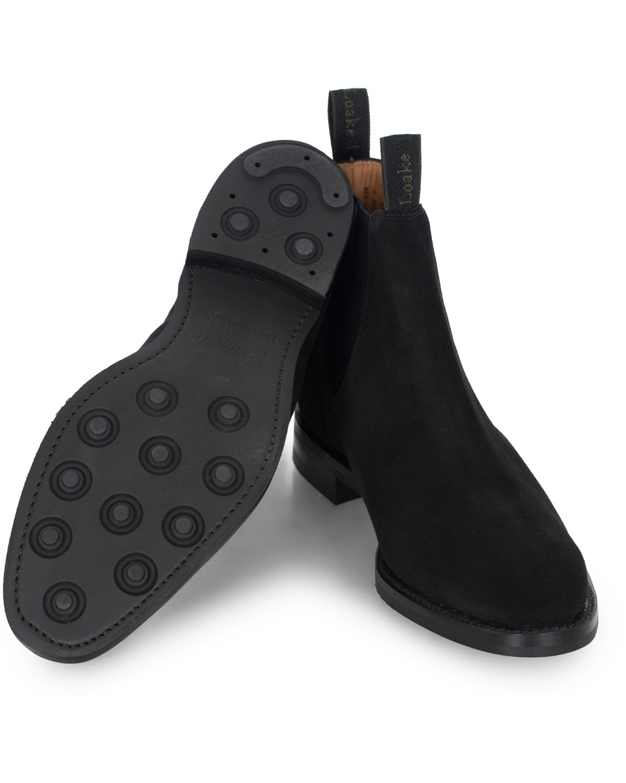 Herr | Loake 1880 Chatsworth Chelsea Boot Black Suede | Loake 1880 | Chatsworth Chelsea Boot Black Suede