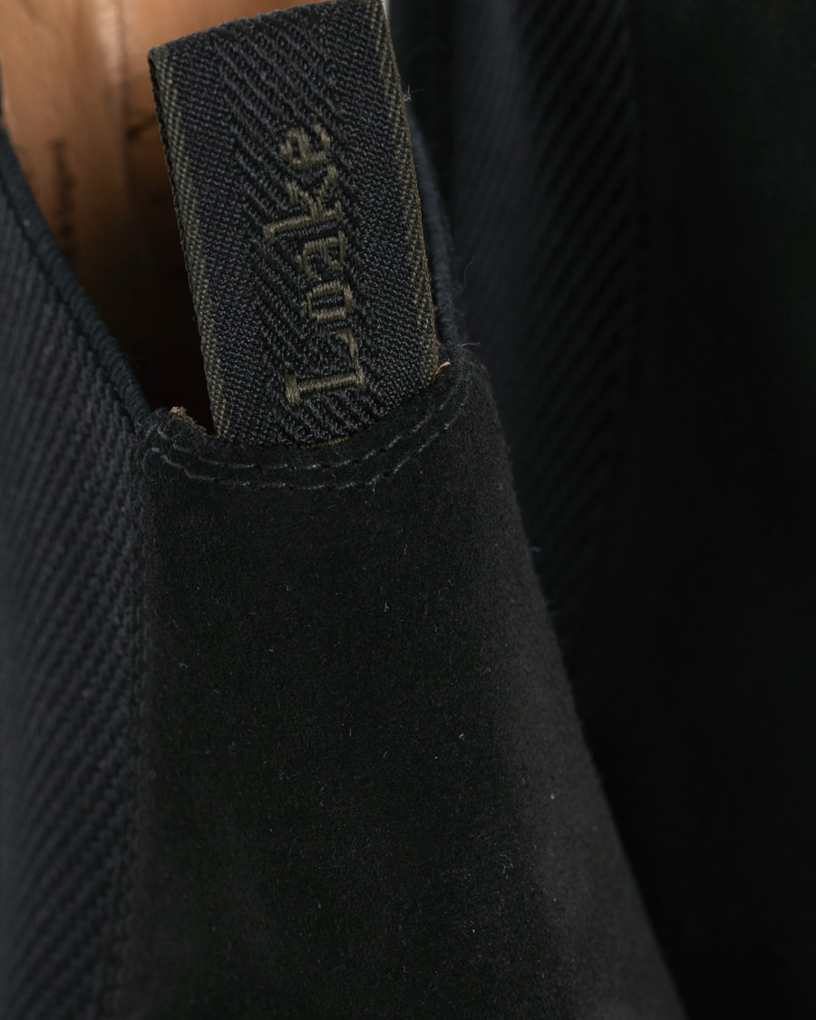 Herr | Loake 1880 Chatsworth Chelsea Boot Black Suede | Loake 1880 | Chatsworth Chelsea Boot Black Suede