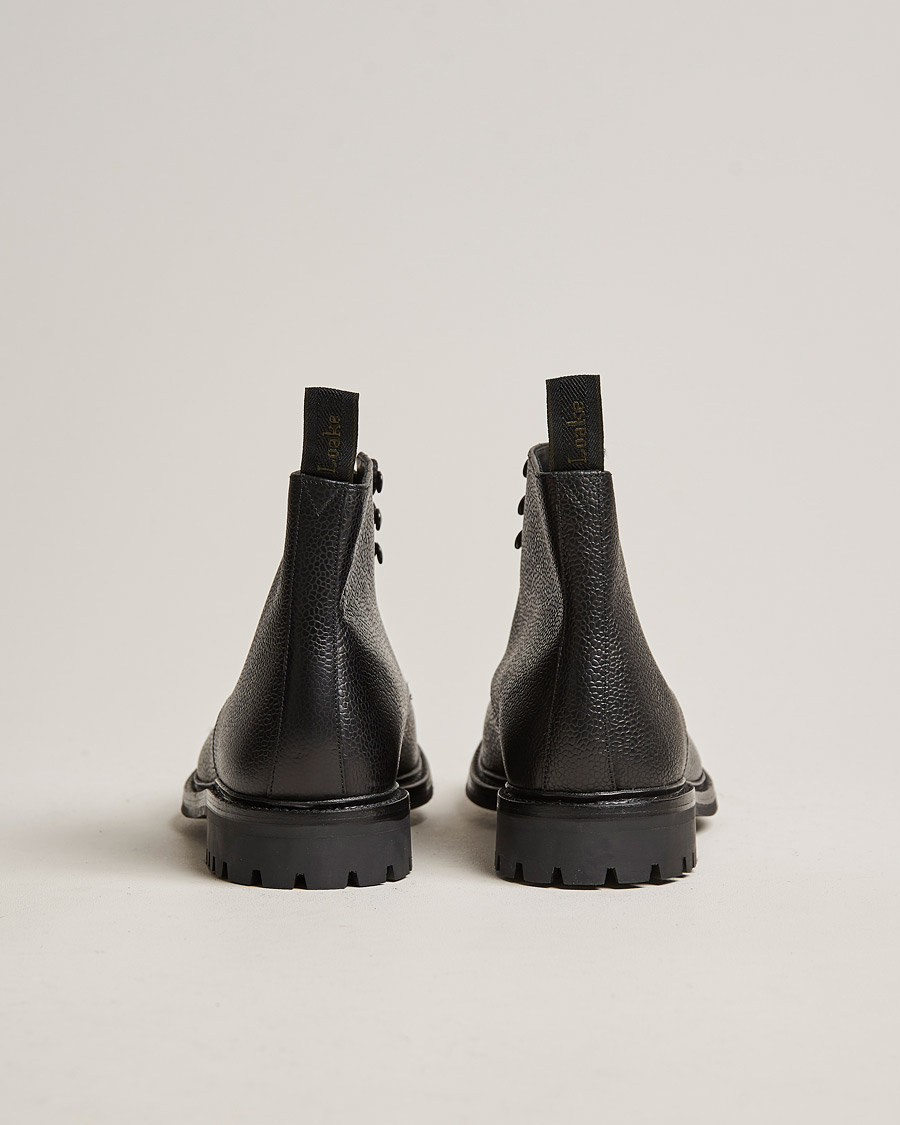 Herr | Kängor | Loake 1880 | Sedbergh Derby Boot Black Calf Grain
