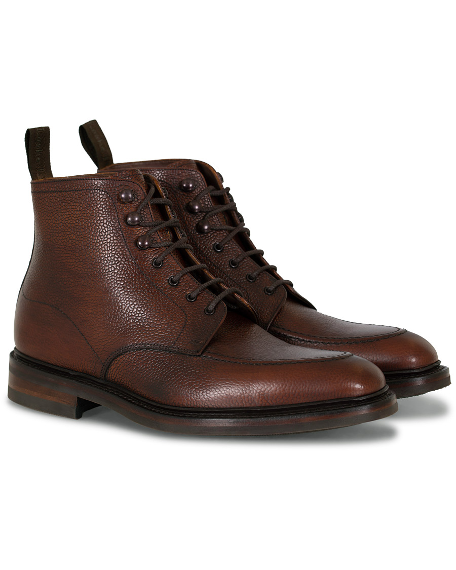 Herr | Loake 1880 Anglesey Derby Boot Oxblood Grain Calf | Loake 1880 | Anglesey Derby Boot Oxblood Grain Calf