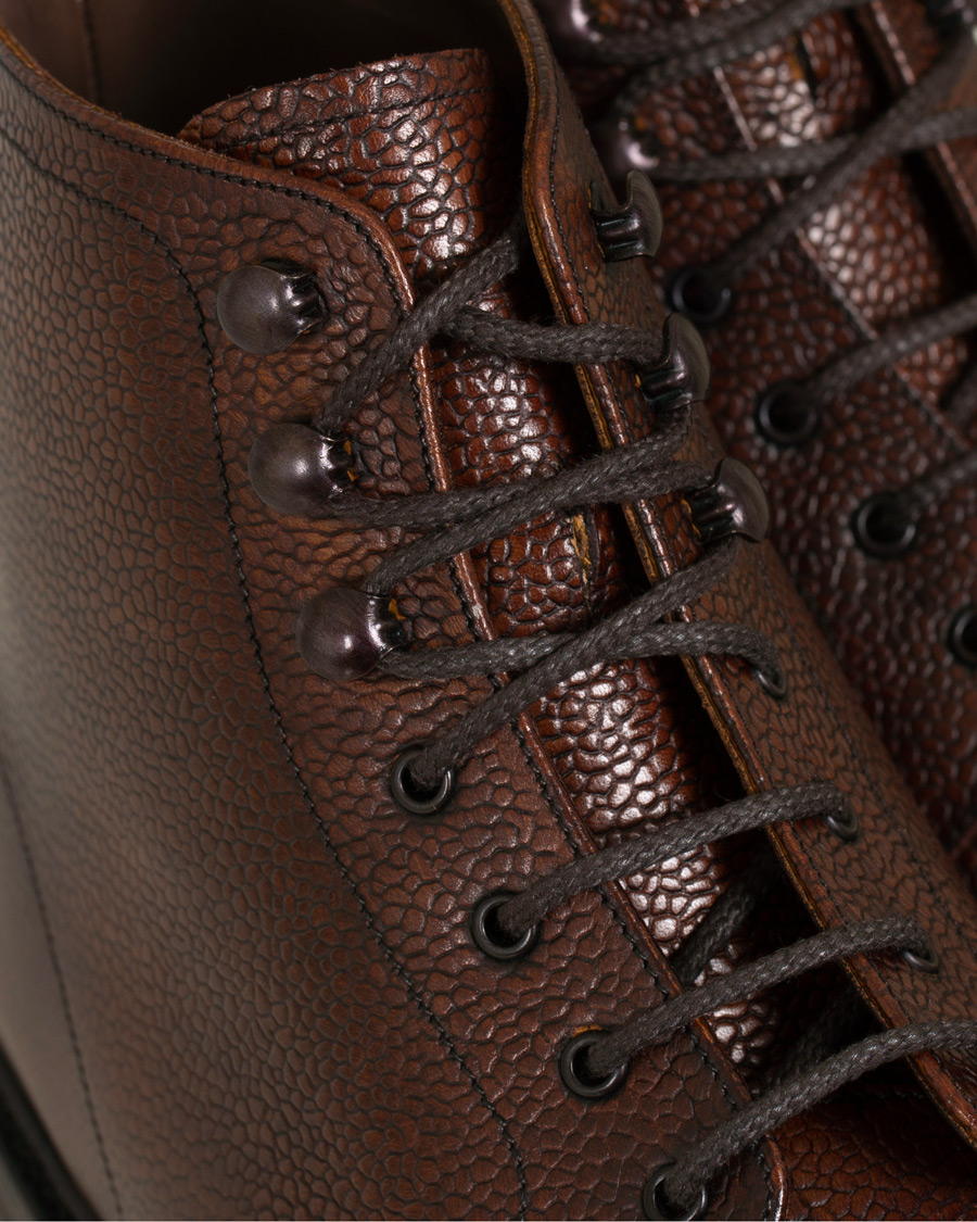 Herr | Loake 1880 Anglesey Derby Boot Oxblood Grain Calf | Loake 1880 | Anglesey Derby Boot Oxblood Grain Calf