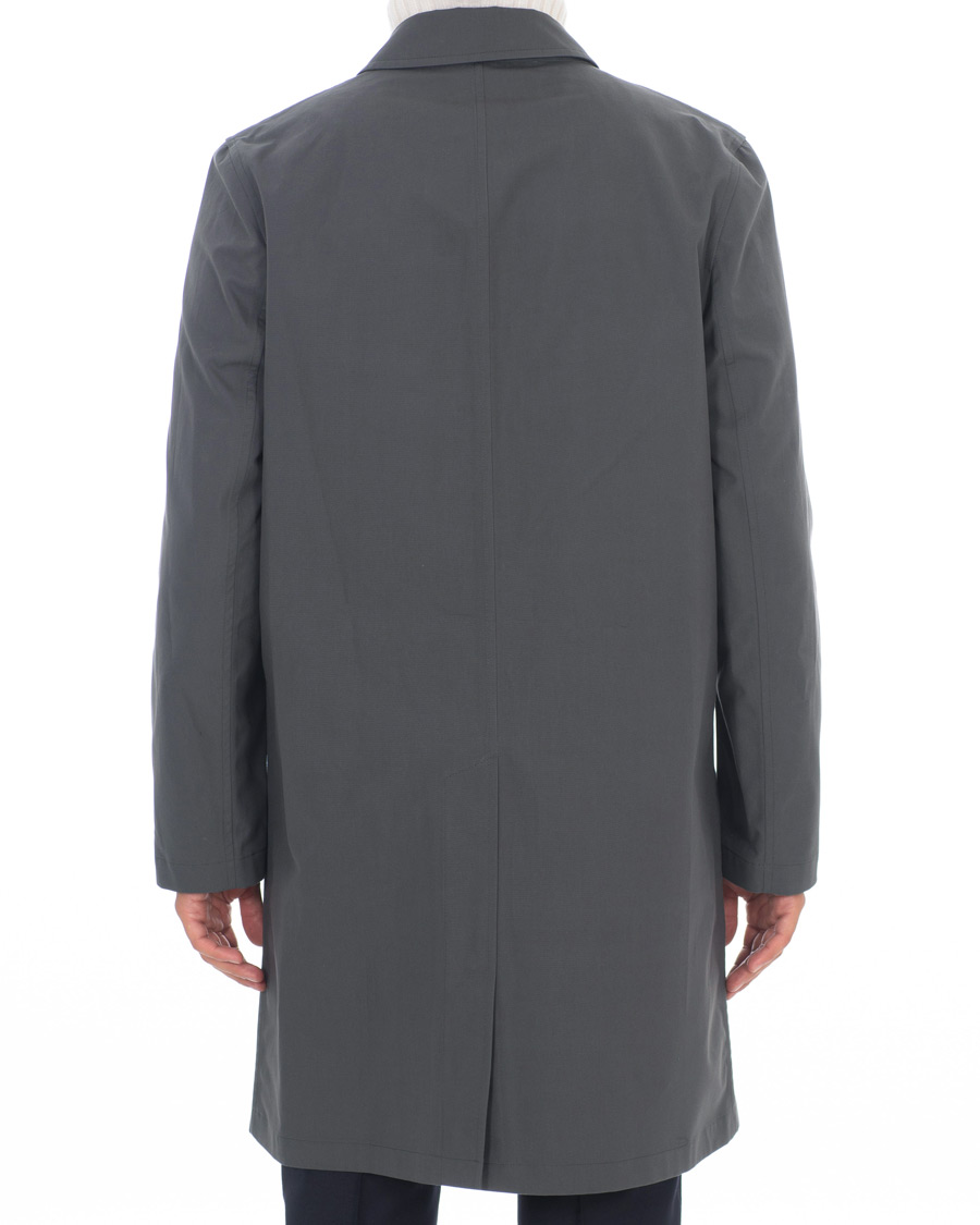 Herr | Jackor | Private White V.C. | Unlined Cotton Ventile Mac Coat 3.0 Charcoal