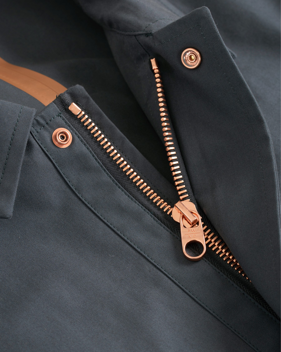Herr | Jackor | Private White V.C. | Unlined Cotton Ventile Mac Coat 3.0 Charcoal