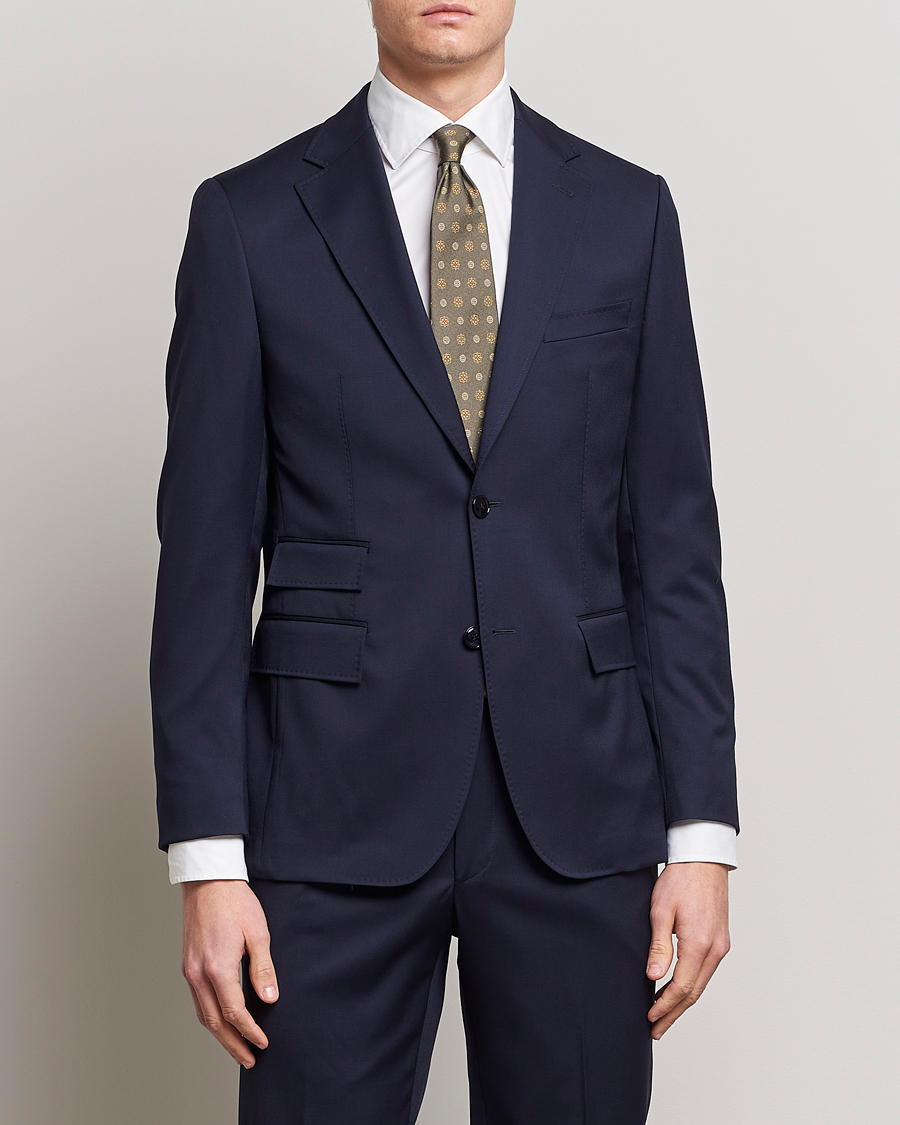 Herr | Preppy Authentic | Morris Heritage | Prestige Suit Jacket Navy