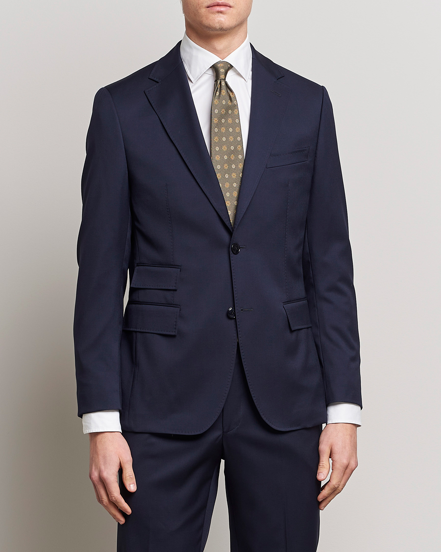 Herr | Kavajer | Morris Heritage | Prestige Suit Jacket Navy