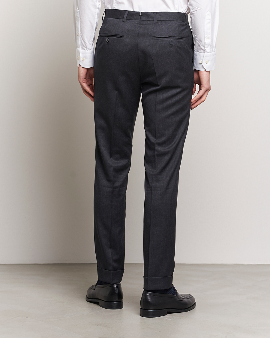 Herr | Byxor | Morris | Heritage Prestige Suit Trousers Grey