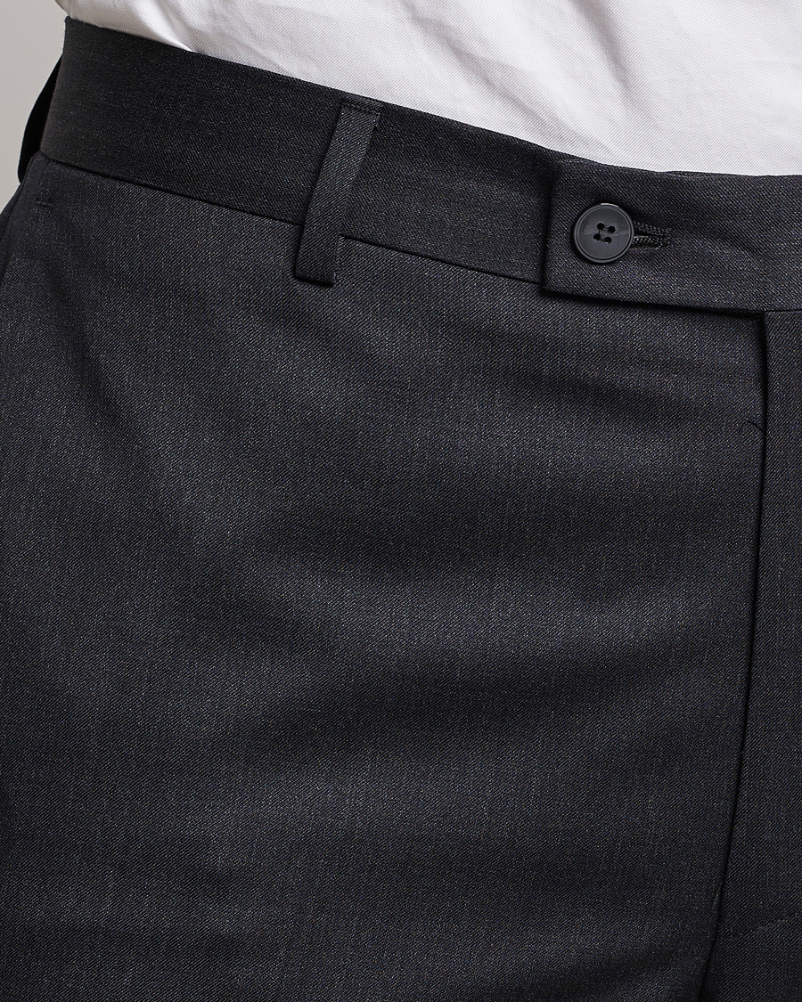 Herr | Byxor | Morris | Heritage Prestige Suit Trousers Grey