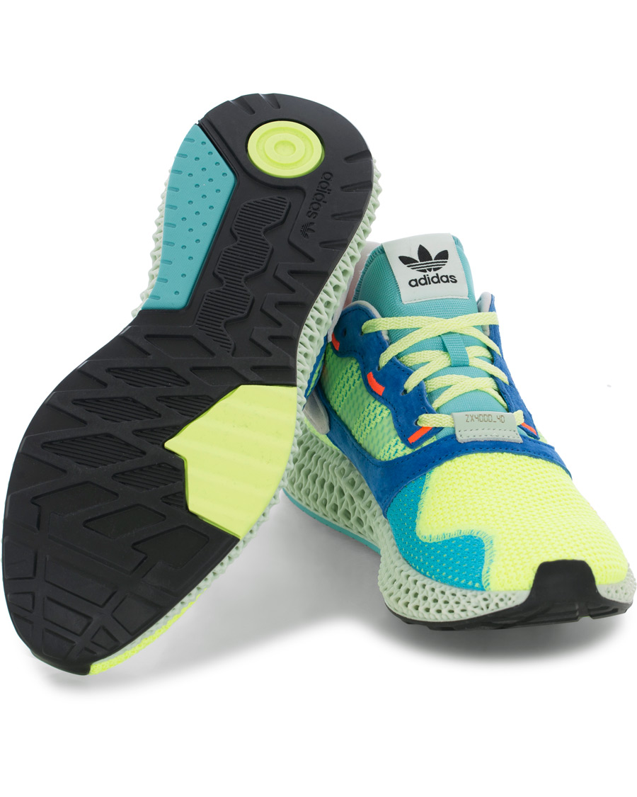 Herr | Adidas Originals ZX 4000 4D Sneaker Yellow/Green/Mint | adidas Originals | ZX 4000 4D Sneaker Yellow/Green/Mint