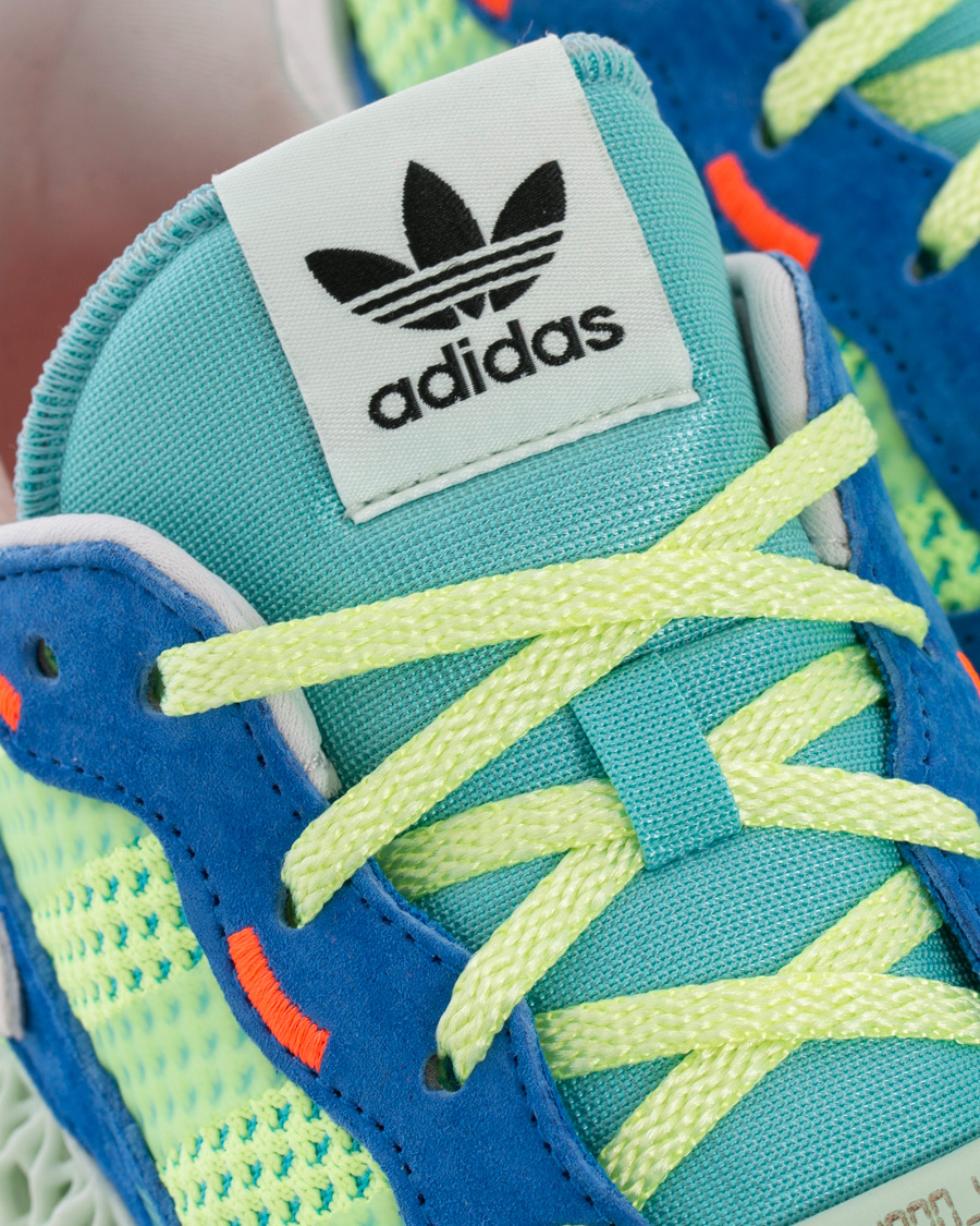 Herr | Adidas Originals ZX 4000 4D Sneaker Yellow/Green/Mint | adidas Originals | ZX 4000 4D Sneaker Yellow/Green/Mint