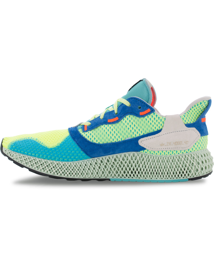 Herr | Adidas Originals ZX 4000 4D Sneaker Yellow/Green/Mint | adidas Originals | ZX 4000 4D Sneaker Yellow/Green/Mint