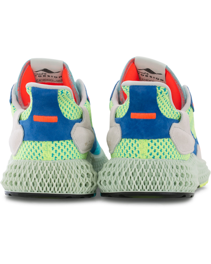 Herr | Adidas Originals ZX 4000 4D Sneaker Yellow/Green/Mint | adidas Originals | ZX 4000 4D Sneaker Yellow/Green/Mint