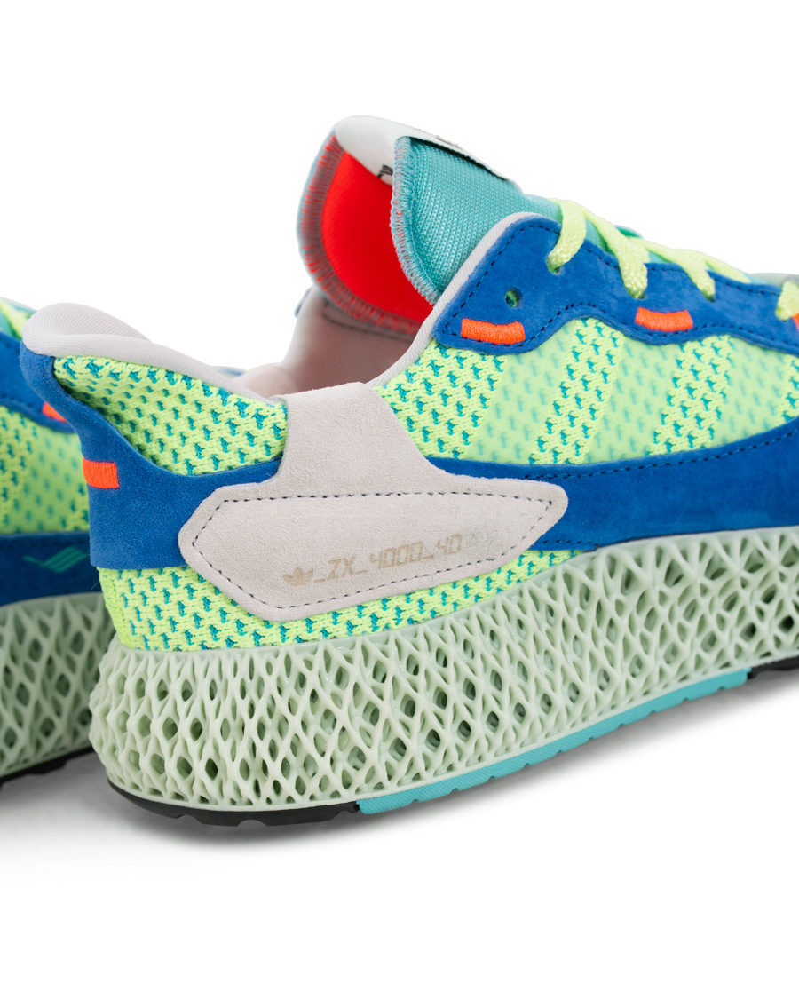 Herr | Adidas Originals ZX 4000 4D Sneaker Yellow/Green/Mint | adidas Originals | ZX 4000 4D Sneaker Yellow/Green/Mint