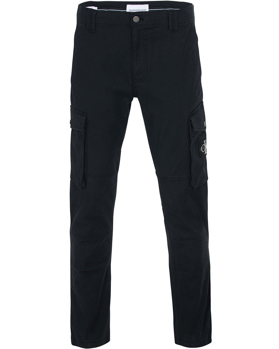 Herr | Byxor | Calvin Klein Jeans | Skinny Washed Cargo Pants Black