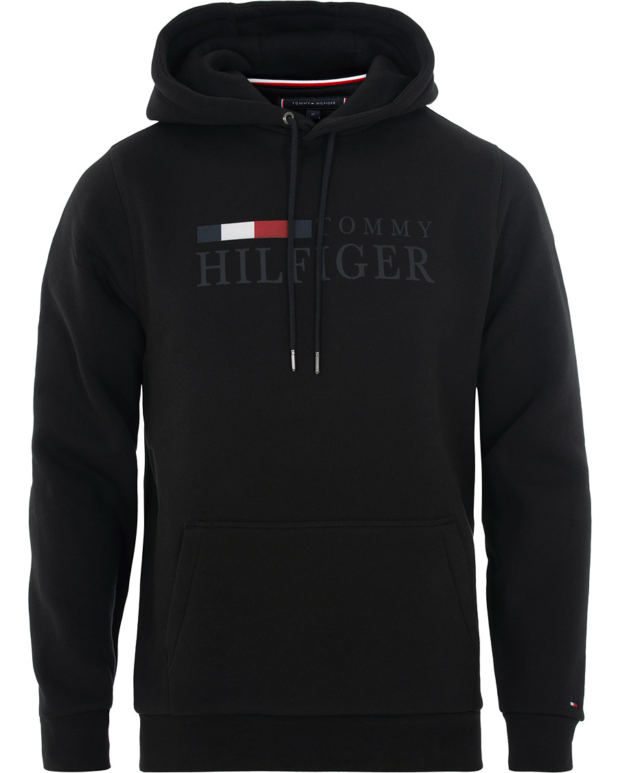 Herr | Tröjor | Tommy Hilfiger | Basic Logo Hoodie Black