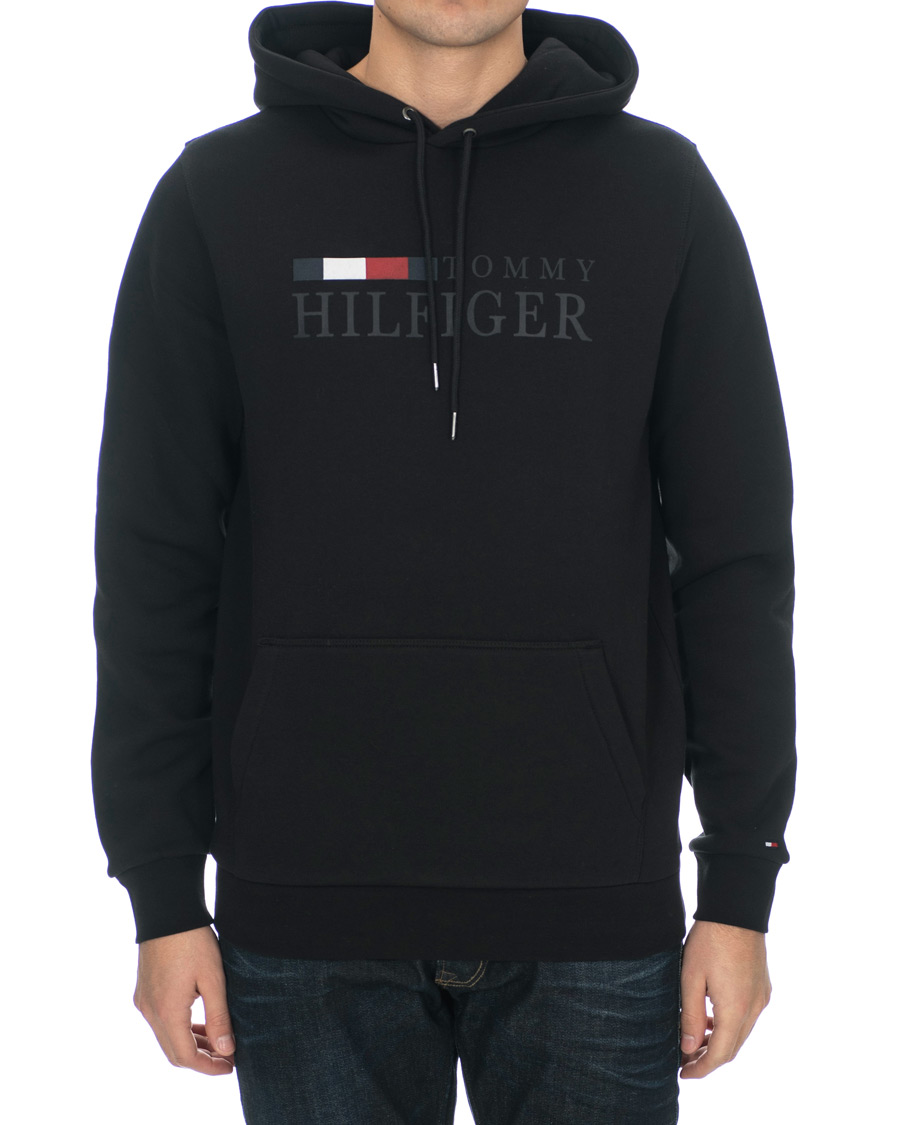 Herr | Tröjor | Tommy Hilfiger | Basic Logo Hoodie Black