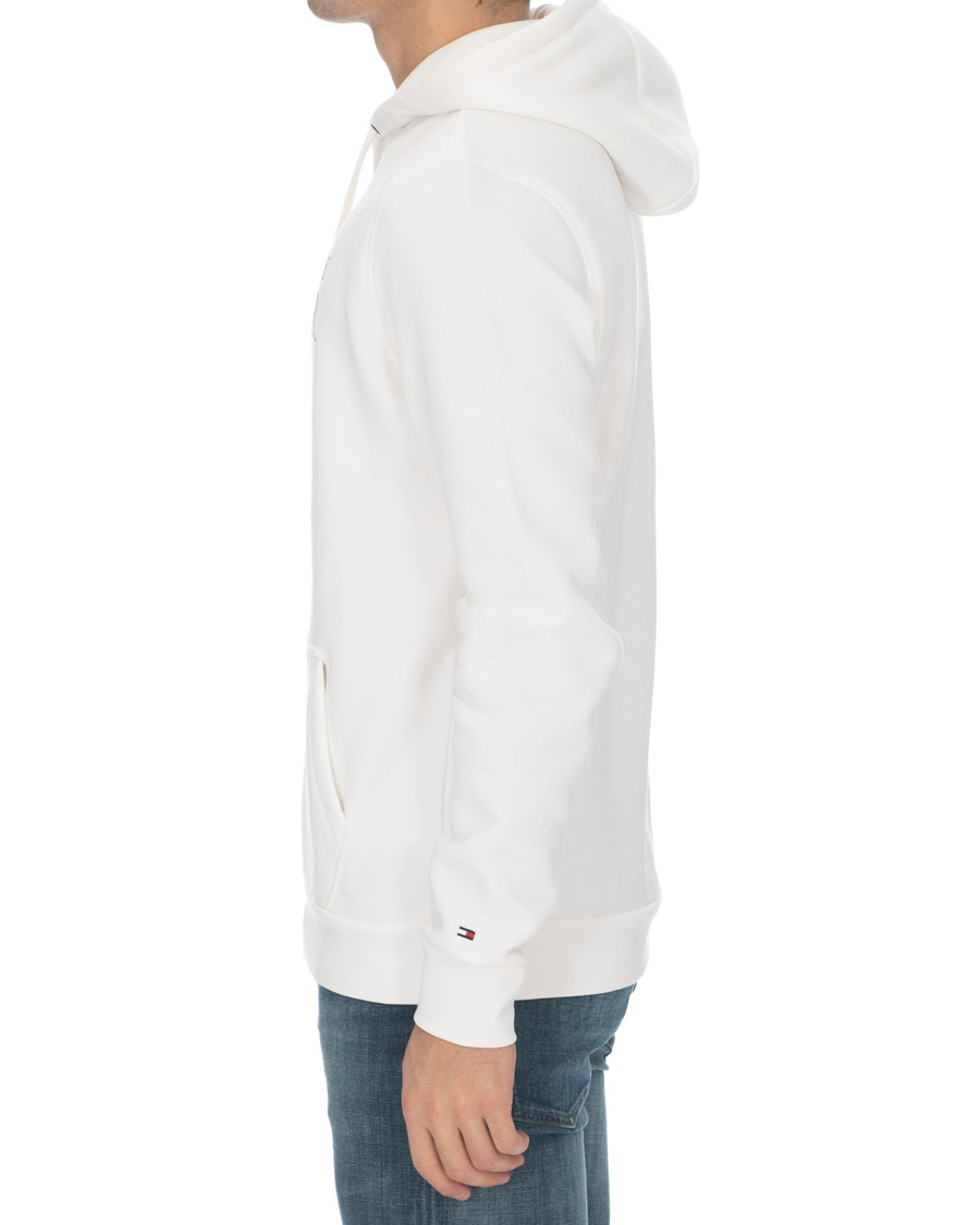 Herr | Tröjor | Tommy Hilfiger | Basic Logo Hoodie Ecru
