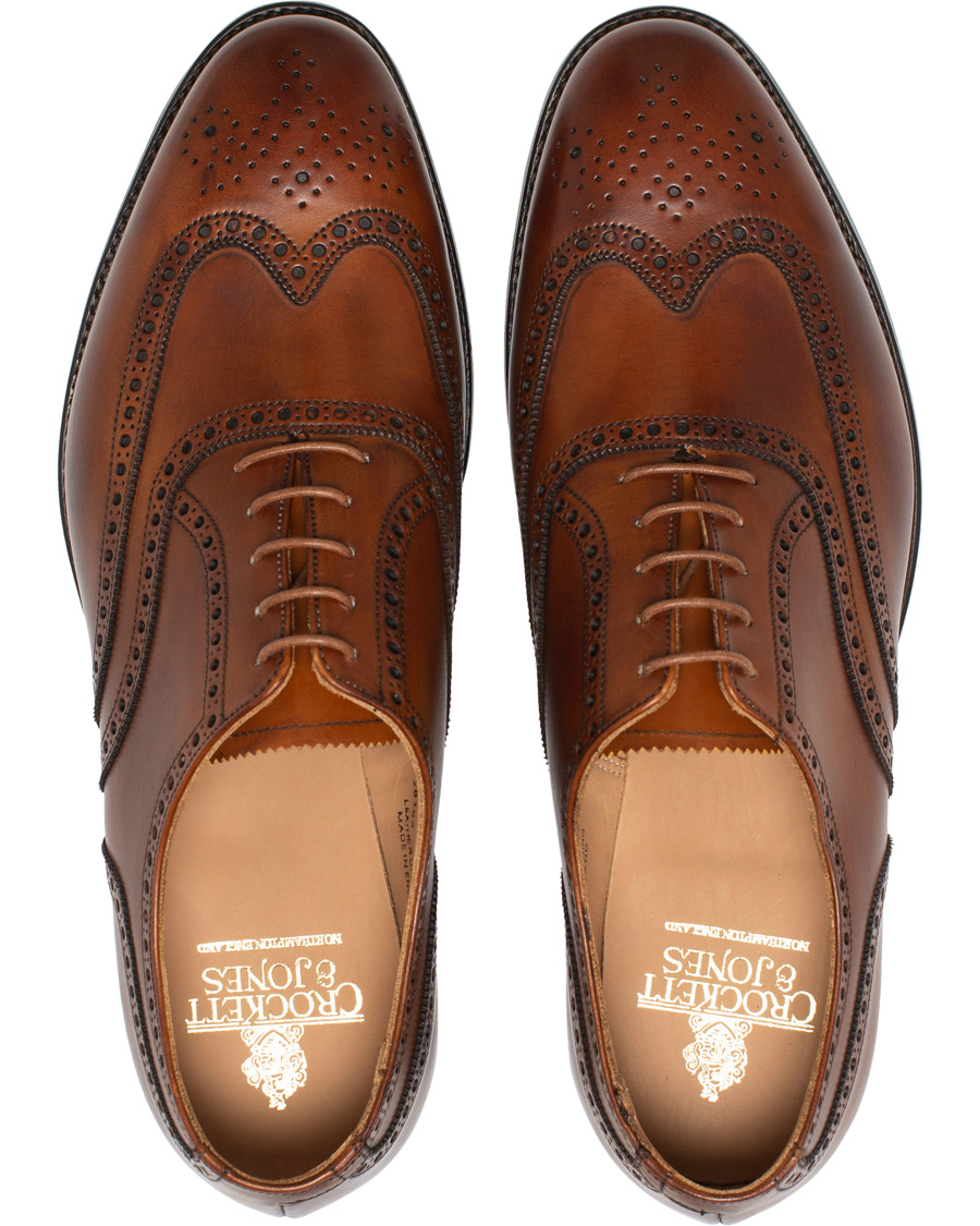 Crockett & Jones Westgate 2 City Sole Tan Brunished Calf