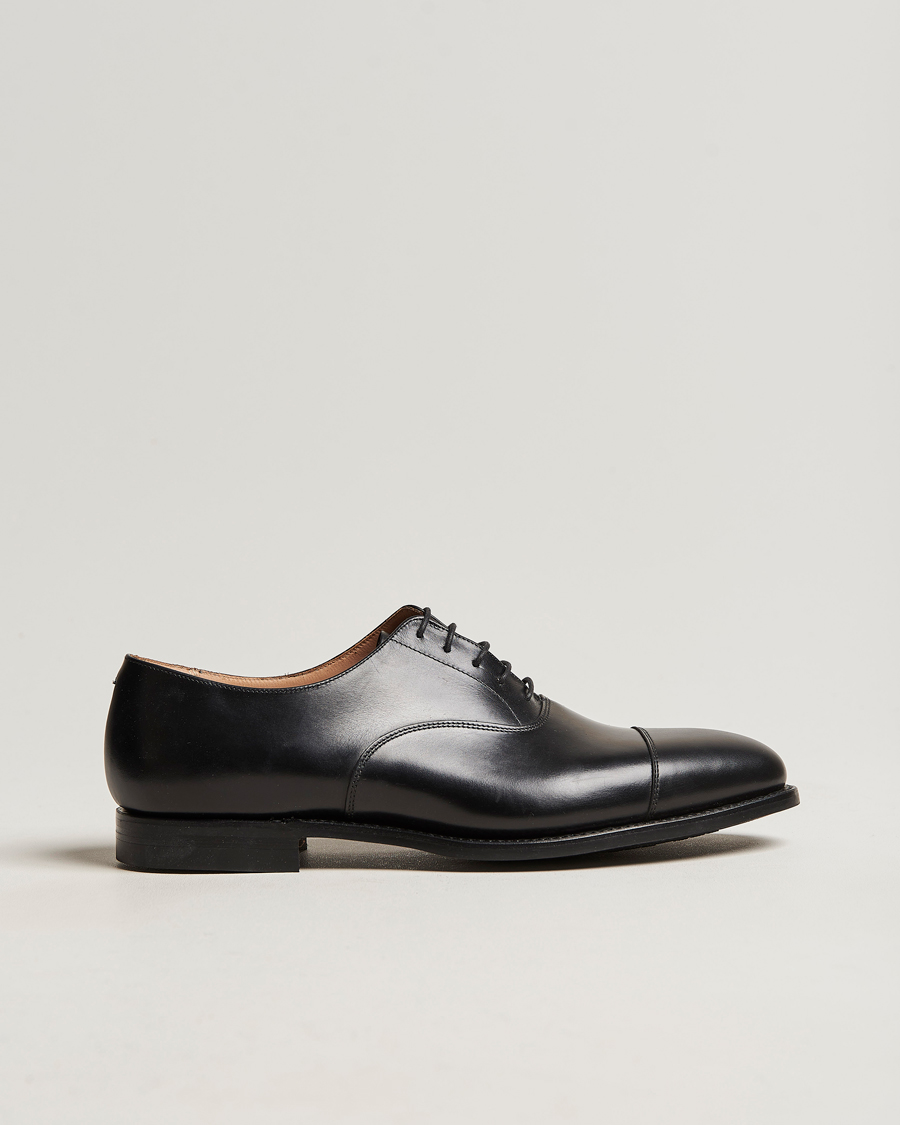Herr | Oxfords | Crockett & Jones | Connaught 2 City Sole Black Calf