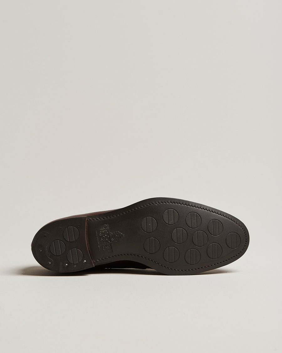 Herr | Loafers | Crockett & Jones | Cavendish 2 City Sole Dark Brown Grain