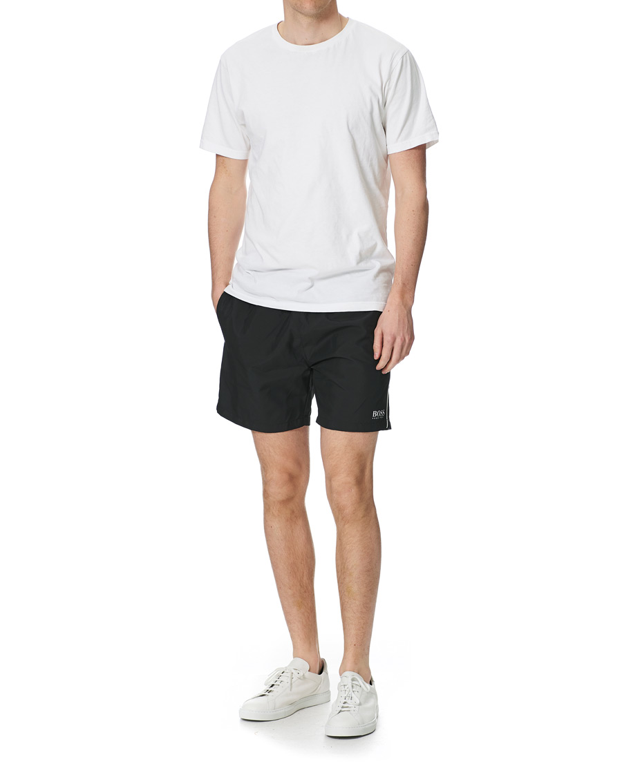 Herr | Badbyxor | BOSS BLACK | BOSS Starfish Swim Shorts Black