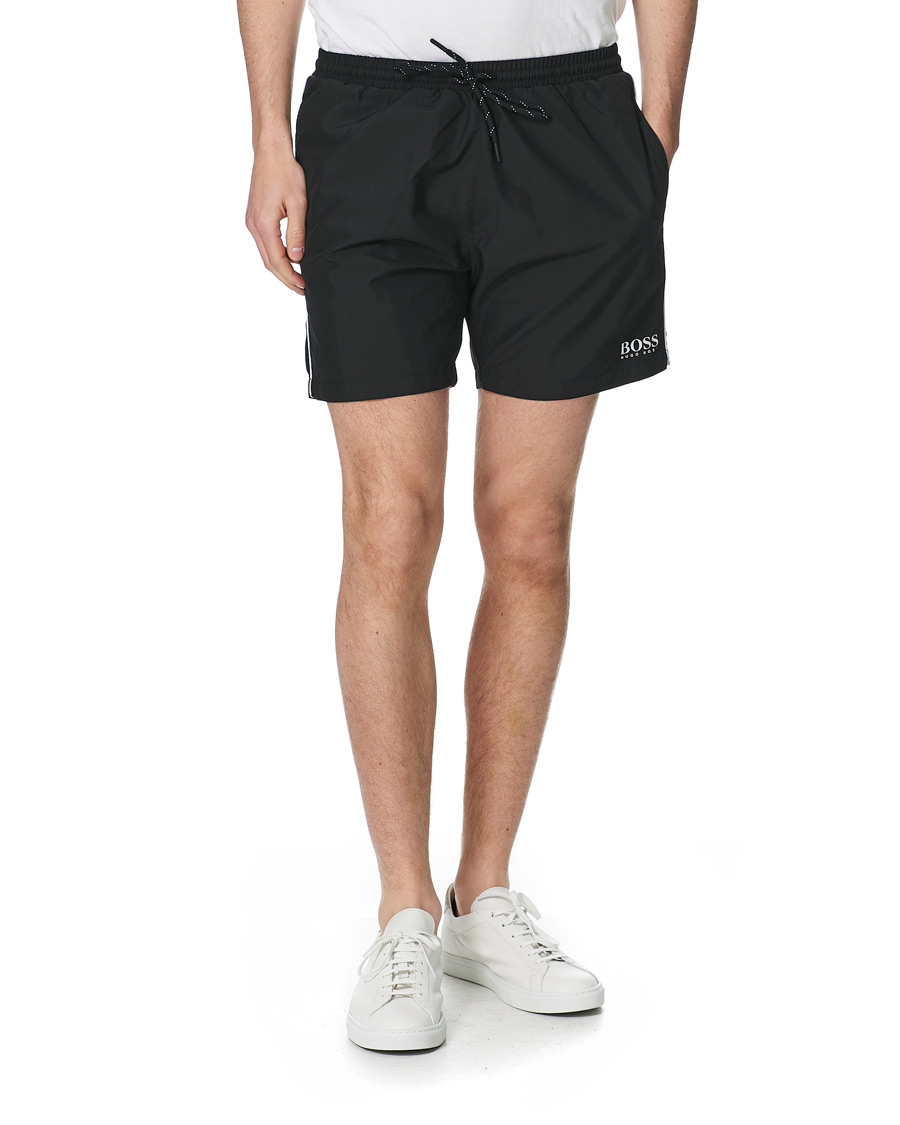 Herr | Badbyxor | BOSS BLACK | BOSS Starfish Swim Shorts Black