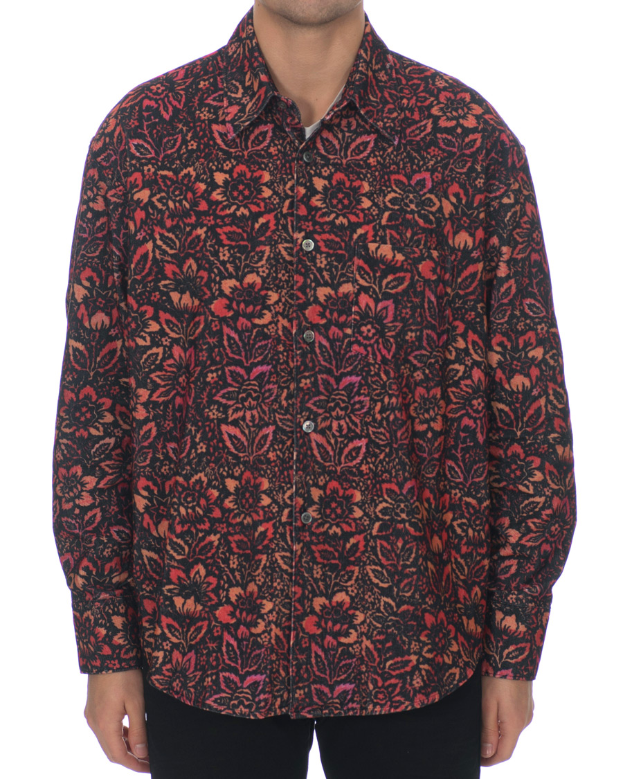 Herr | Skjortor | Our Legacy | Coco 70's Shirt Floral Wallpaper Print