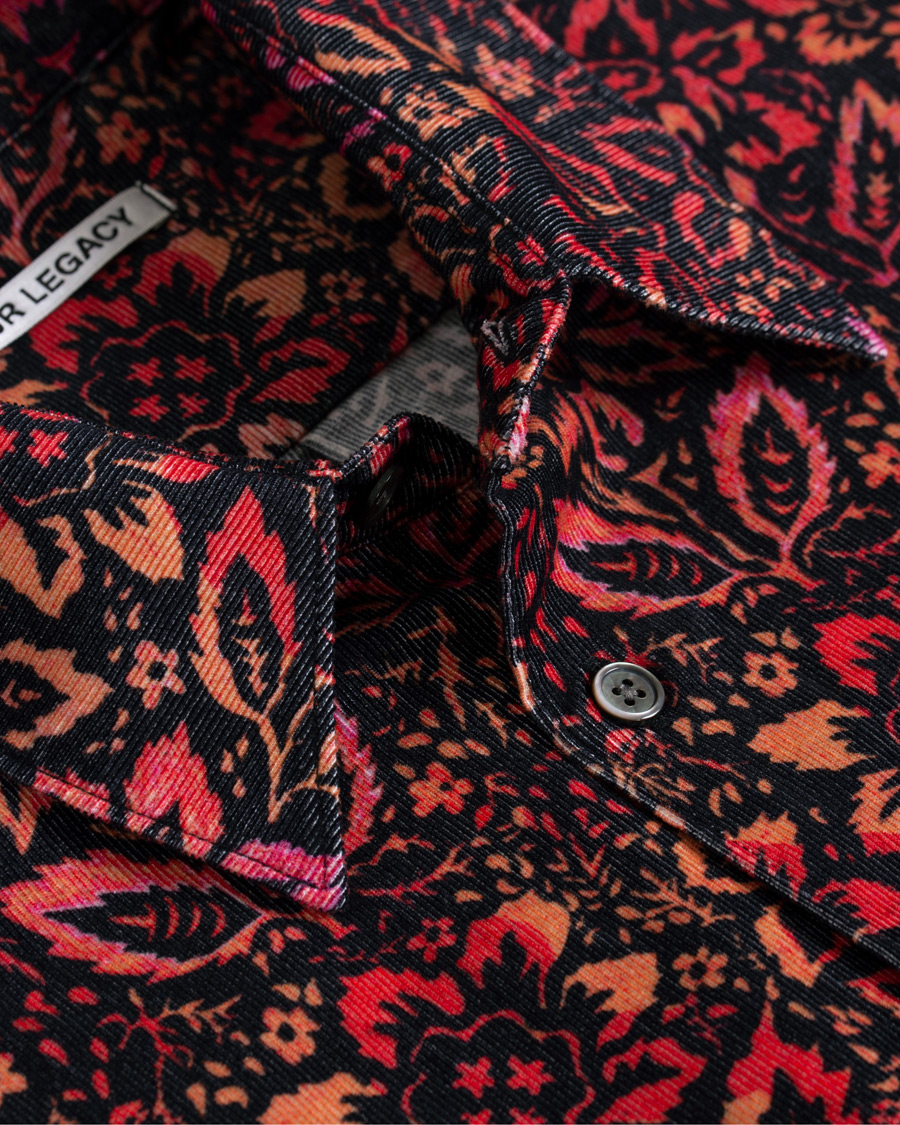 Herr | Skjortor | Our Legacy | Coco 70's Shirt Floral Wallpaper Print