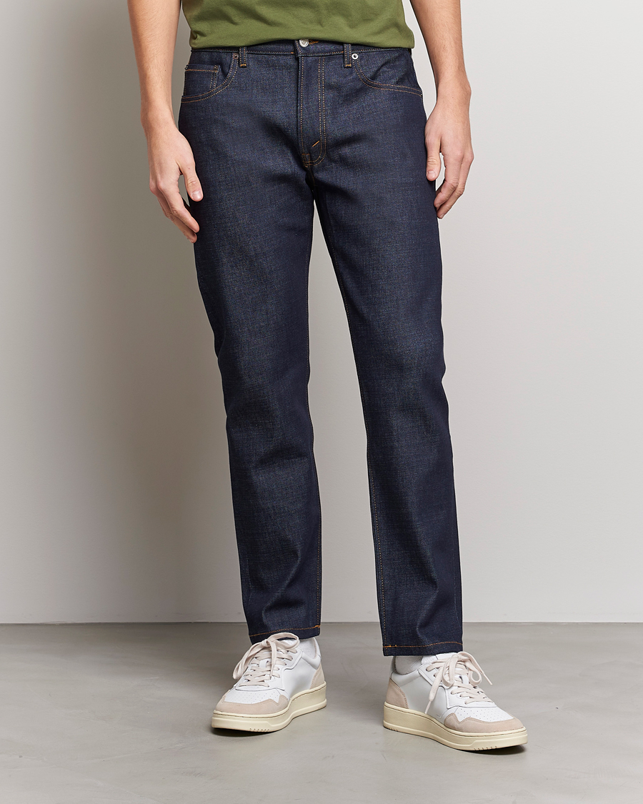 Herr | Avdelningar | Jeanerica | TM005 Tapered Jeans Blue Raw