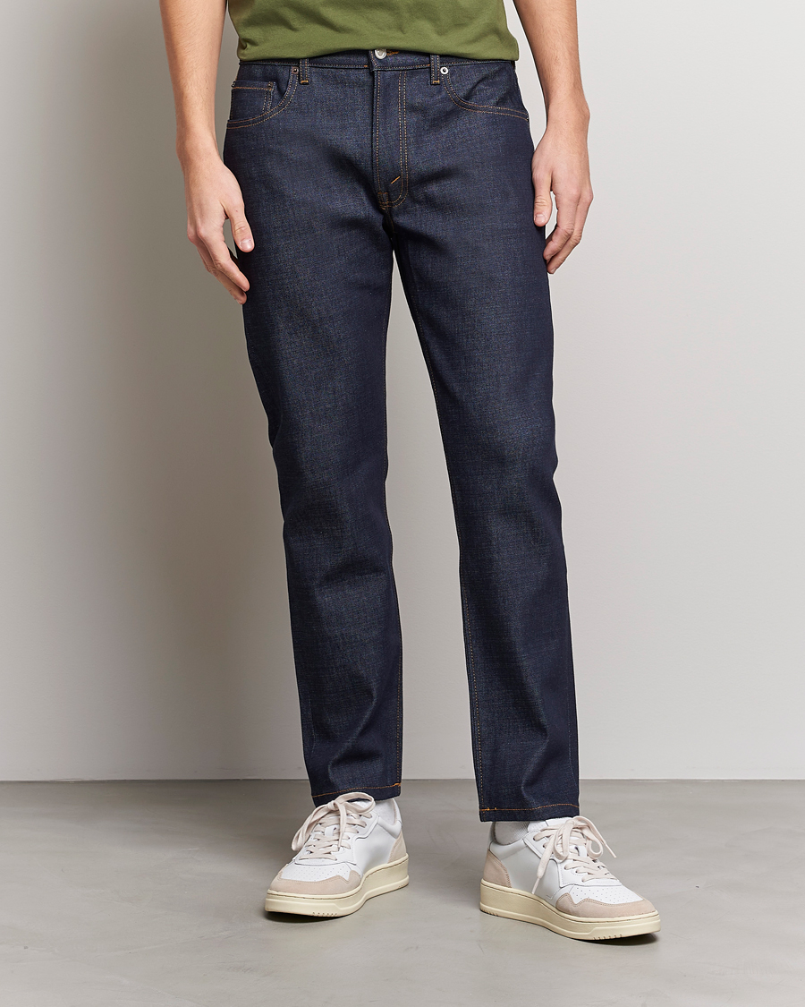 Herr | Byxor | Jeanerica | TM005 Tapered Jeans Blue Raw