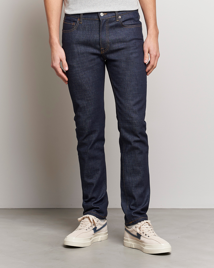 Herr | Blå jeans | Jeanerica | SM001 Slim Jeans Blue Raw