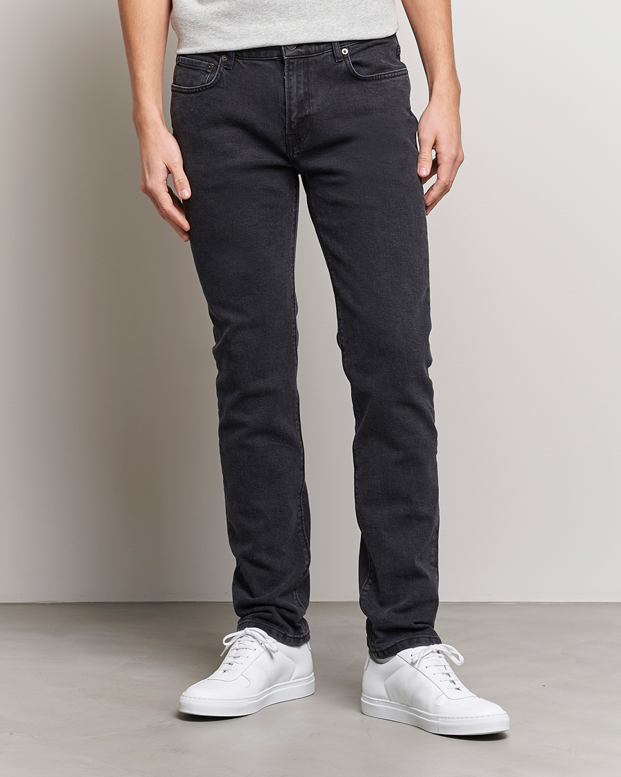 Herr | | Jeanerica | SM001 Slim Jeans Used Black