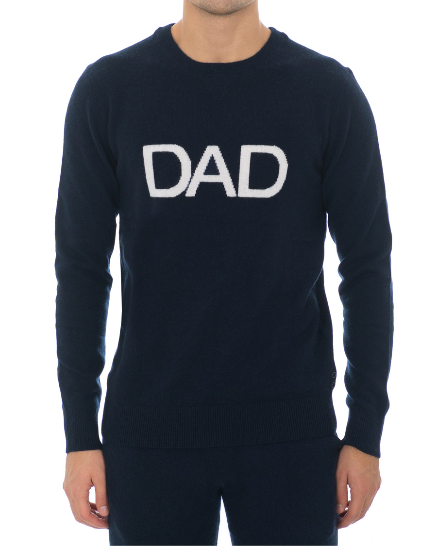 Herr | Tröjor | Ron Dorff | Cashmere Dad Sweatshirt Navy